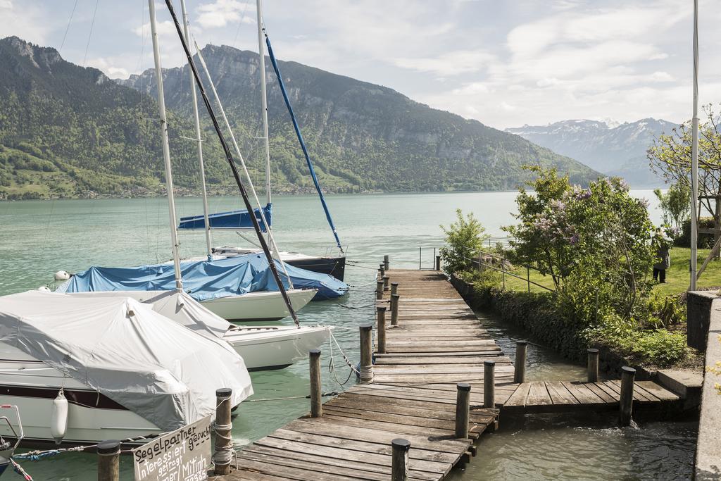 Boutique Hotel Riviera Spiez Kültér fotó