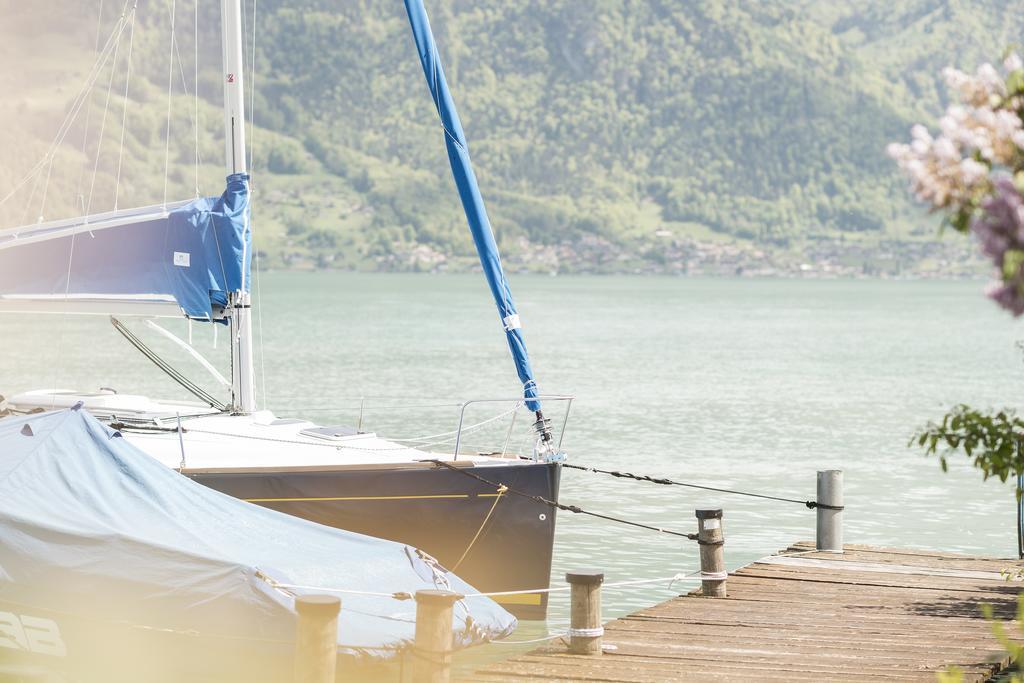 Boutique Hotel Riviera Spiez Kültér fotó